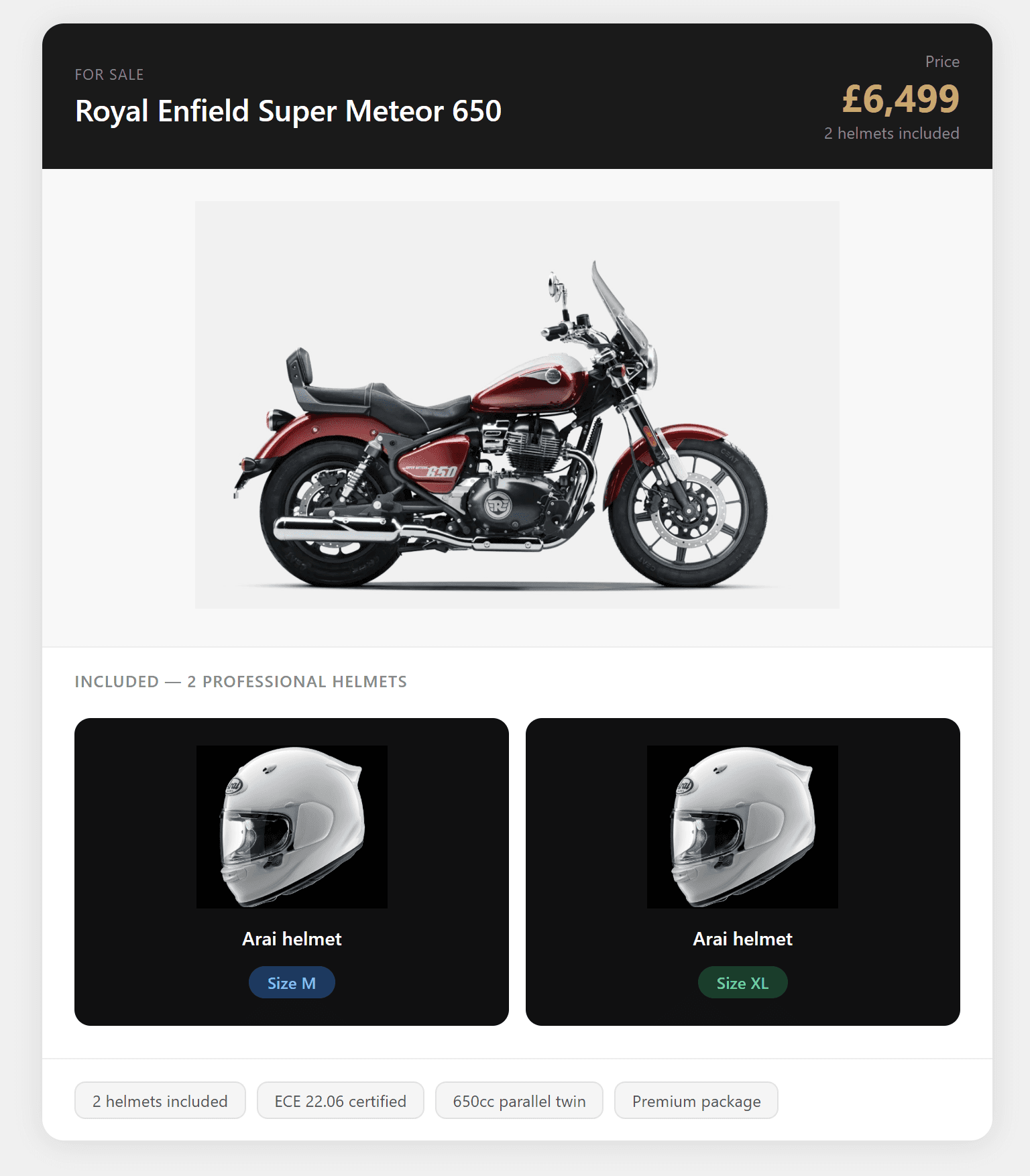 2025 Royal Endfield Super Meteor 650